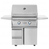 Twin Eagles TEBQ30-C 30-Inch Gas Grill On Cart with Drawers and Door