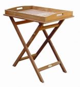 Royal Teak Collection TRST Teak Tray on Stand