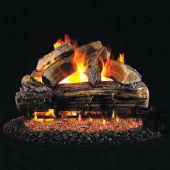 Real Fyre Split Oak Designer Vented Gas Log Set, ANSI Certified