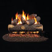 Real Fyre Woodland Oak Designer Vented Gas Log Set, ANSI Certified