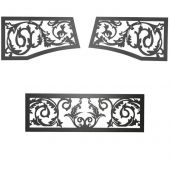 Napoleon VOIK Black Victorian Ornamental Insets for GD19 Fireplaces
