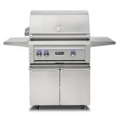 Viking 5 Series Stainless Steel Cart Gas Grill with ProSear Burner & Rotisserie 30-Inch (VQGFS530)