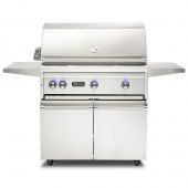 Viking 5 Series Stainless Steel Cart Gas Grill with ProSear Burner & Rotisserie 36-Inch (VQGFS536)