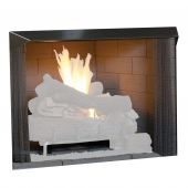 Superior 36-Inch Vent-Free Outdoor Gas Firebox with Vent-Free Gas Log Set (VRE4536)