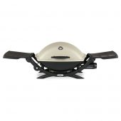 Weber Q2200 Portable Propane Gas Grill with Side Tables (WEB-54060001)