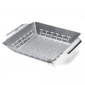 Weber Stainless Steel Large Deluxe Grilling Basket (WEB-6434)