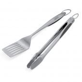 Weber Deluxe Grill Tongs and Spatula Set (WEB-6707)