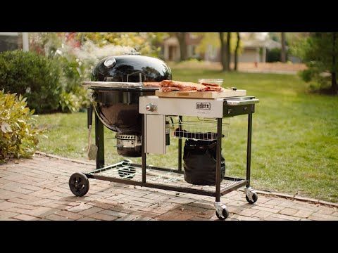 Weber Summit Kamado S6 Freestanding Charcoal Grill Center