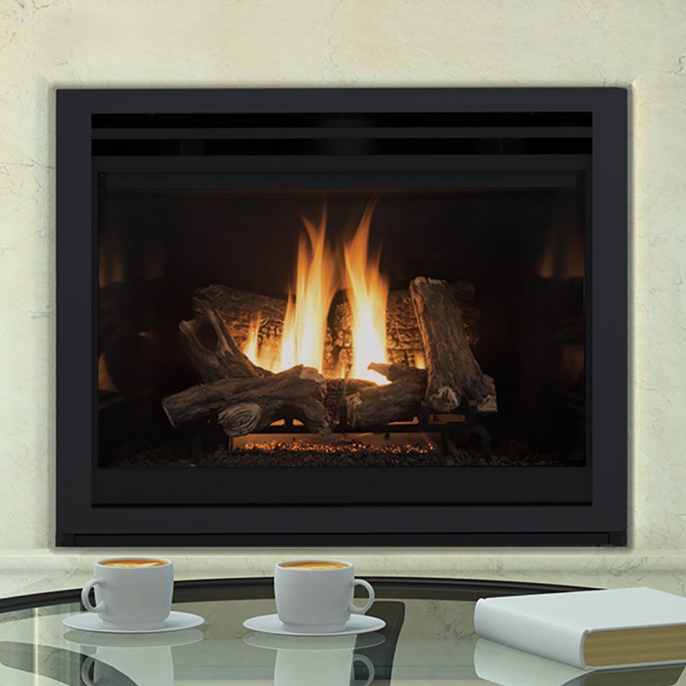 Gas Fireplace Power Vent System Empire Loft 46-in Direct Vent