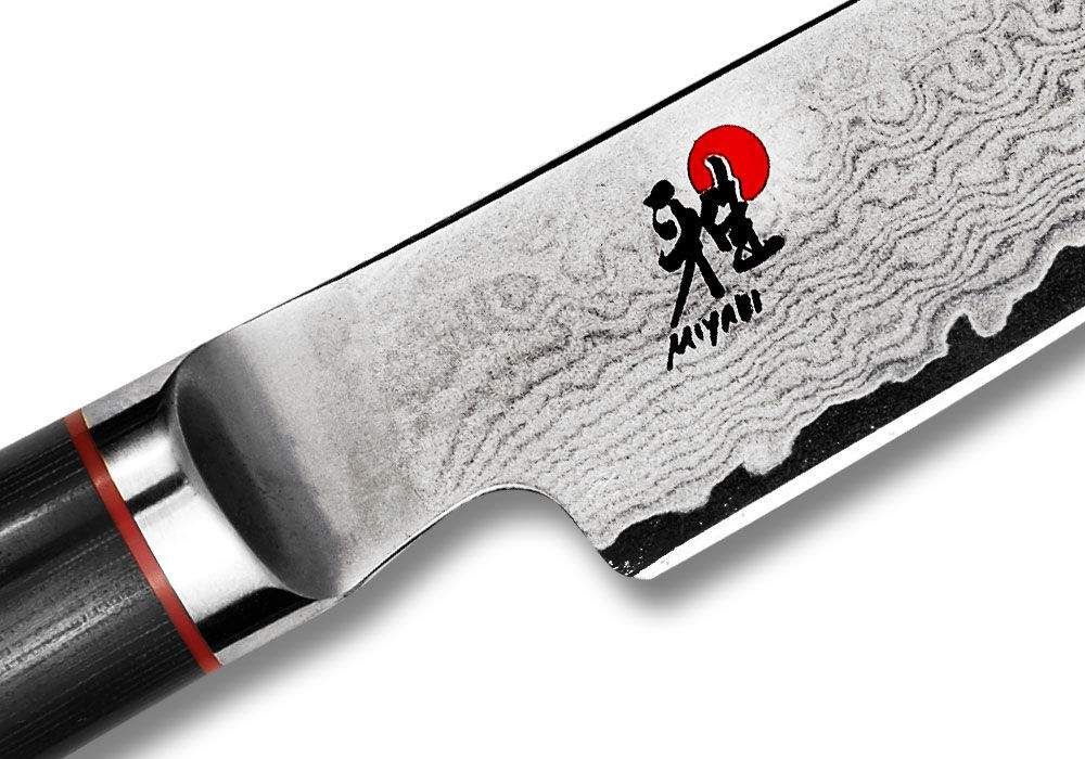 Miyabi Kaizen 7-Inch Hollow Edge Rocking Santoku Knife