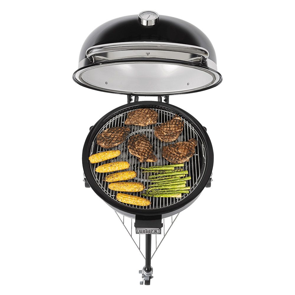 Weber Summit Kamado E6 Freestanding Charcoal Grill, 24-Inch