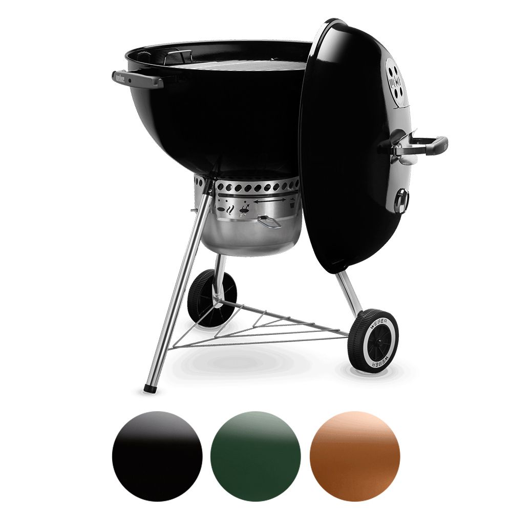 Weber Original Kettle Premium Charcoal Grill, 22-Inch (WEB