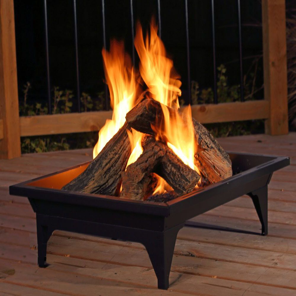Heated discussions over wood-burning fire pits