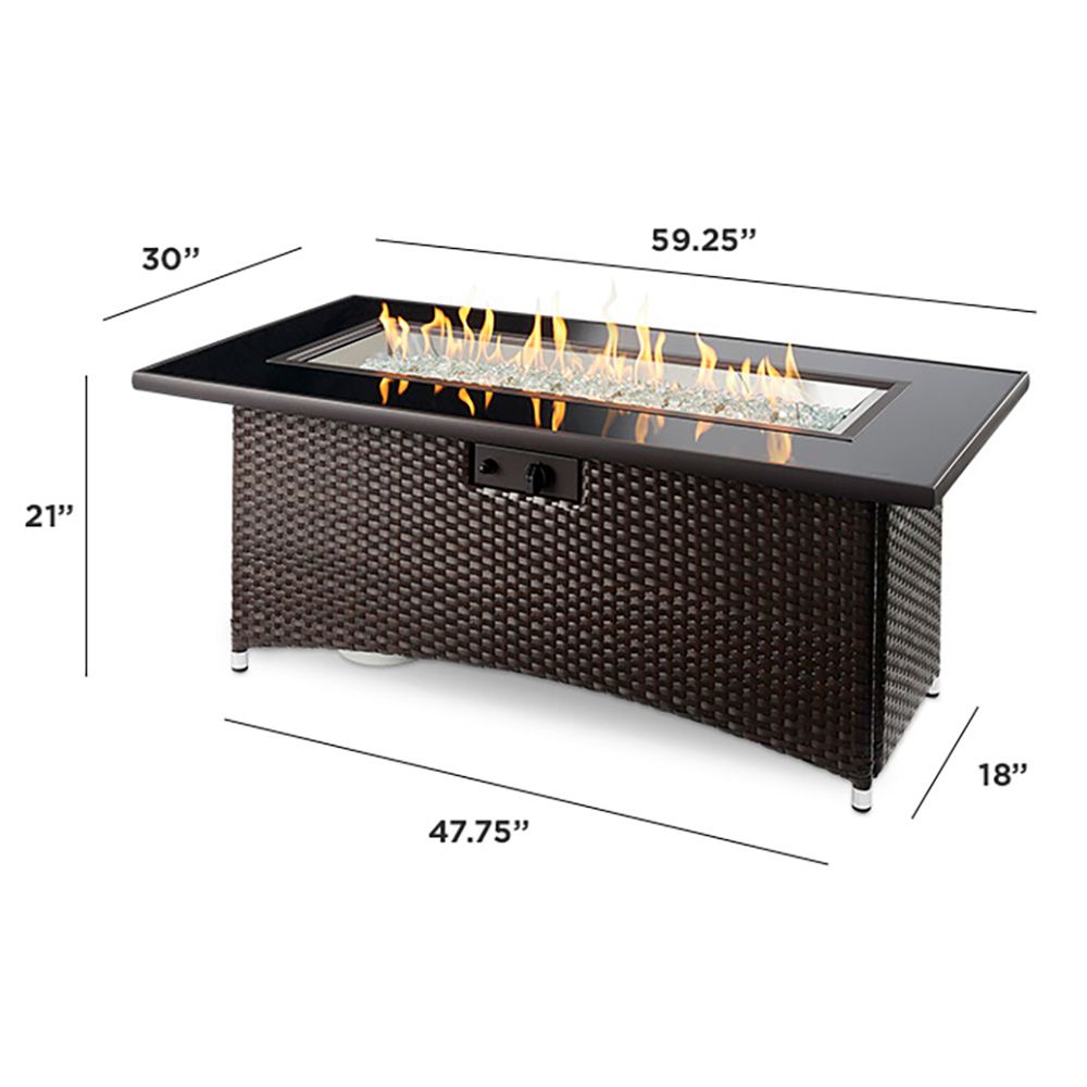 The Outdoor GreatRoom Company MG-1242-BLSM-K Montego Gas