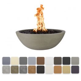 TOP Fires by The Outdoor Plus Sedona Round Concrete Gas Fire TOP Fires by The Outdoor Plus Sedona Round Concrete Gas Fire