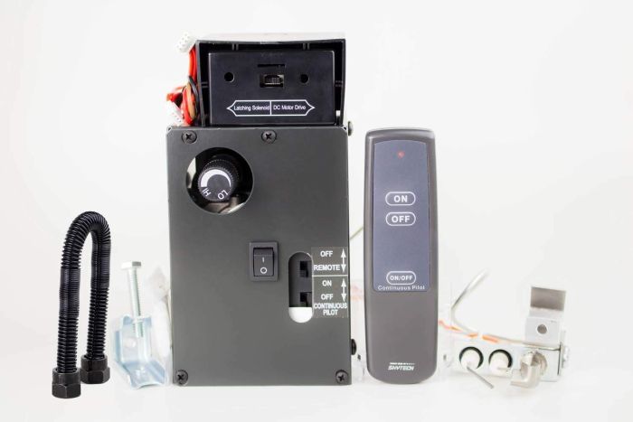 Skytech AFVK-SP Manual Hi/Lo Spark to Pilot Gas Valve Kit with On/Off Remote