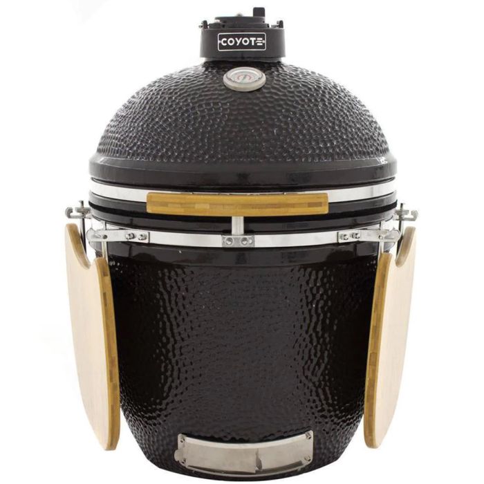 【楽天スーパーセール】 Ceramic Built-In Coyote Asado (C1CHCS) Smoker バーベキュー・調理用品