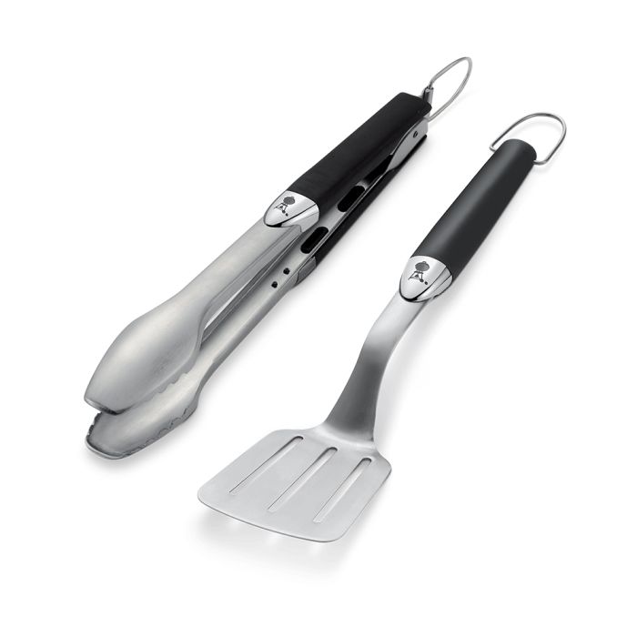 人気アイテム Weber Small Grill Tongs and Spatula Set (WEB-6645) 製菓・製パン材料