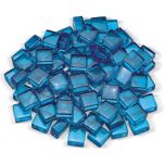 American Fire Glass 1/2-Inch Fire Glass 2.0, 10-Pounds, Pacific Blue Luster