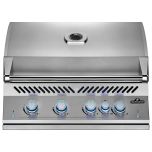 Napoleon Stainless Steel Built-In 700 Series 32-Inch Infrared Rear 4-Burner Gas Grill Head