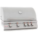 Blaze BLZ-4LTEMG Marine Grade Stainless Steel Built-In Gas Grill with Lights, 32-inch