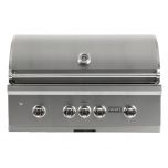 Coyote Stainless Steel Built-In Builder Gas Grill with Infrared Sear Burner and Rotisserie, 36-Inch (C1S36)