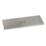 American Fire Glass Drop-In Pan Cover, Rectangular, 36 Inch