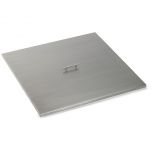 American Fire Glass Drop-In Pan Cover, Square, 36 Inch