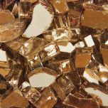 Grand Effects FGSRCO Reflective 1/4" Copper Fire Glass, 25 lbs