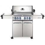 Napoleon P500RSIB-3 Prestige 500 Gas Grill On Cart with Rotisserie and Side Burner, 28-Inches