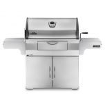 Napoleon PRO605CSS Professional Charcoal Grill on Cart
