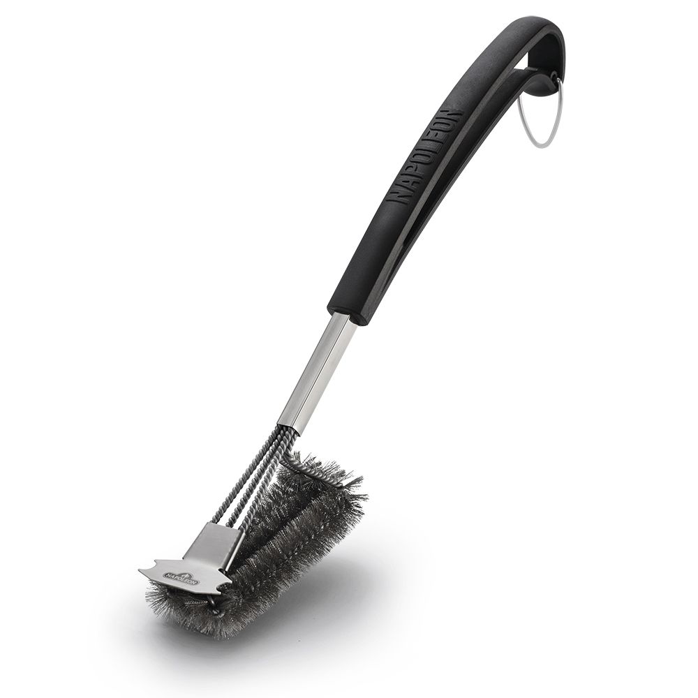 Weber Grill Brush & Scraper with Stainless Steel Bristles