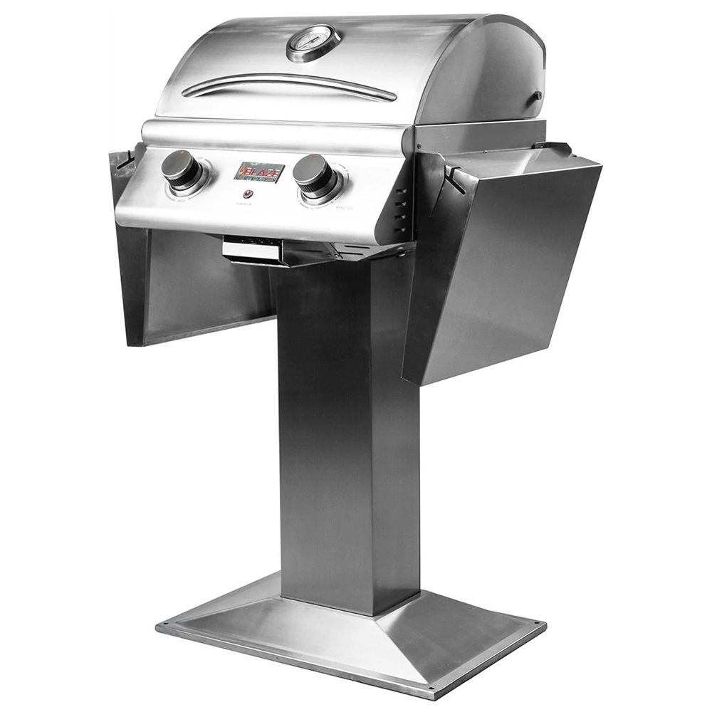 Blaze BLZ-ELEC-21 Stainless Steel Electric Grill with Pedestal | Size: 21 Inches by Spotix