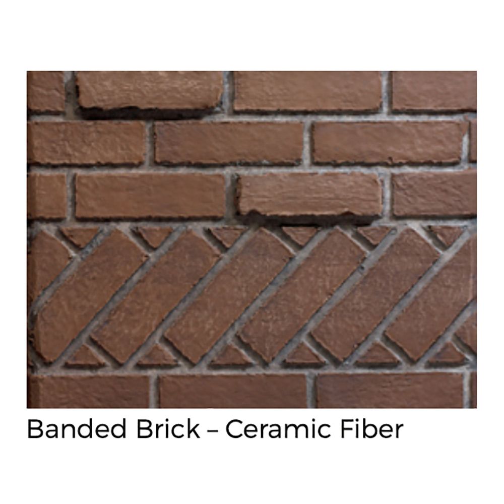 Empire Banded Brick Ceramic Fiber 32 Liner for Select 32 Firebox