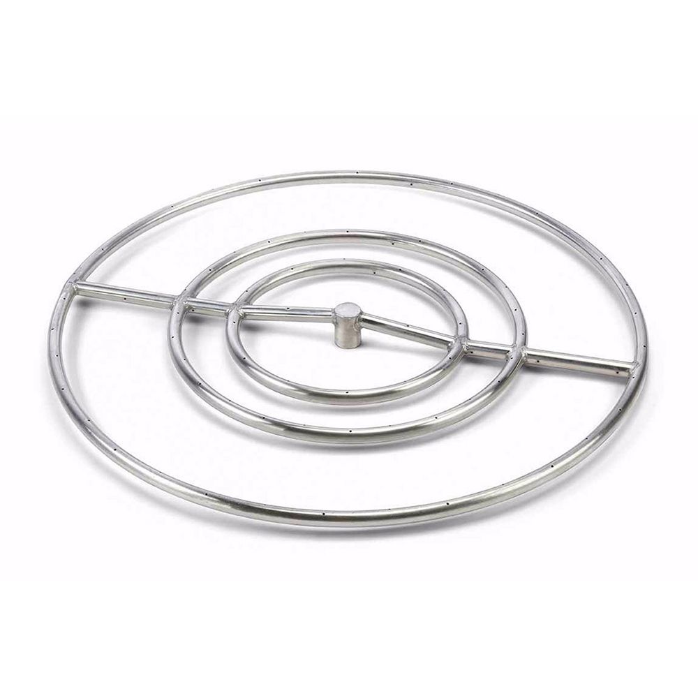 HPC Low Capacity Flex Line with On/Off Valve, 36 inch, Stainless Steel