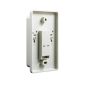 Skytech TS/R-2 Wireless Wall Mounted Thermostat Fireplace Remote Control On Holder from Back